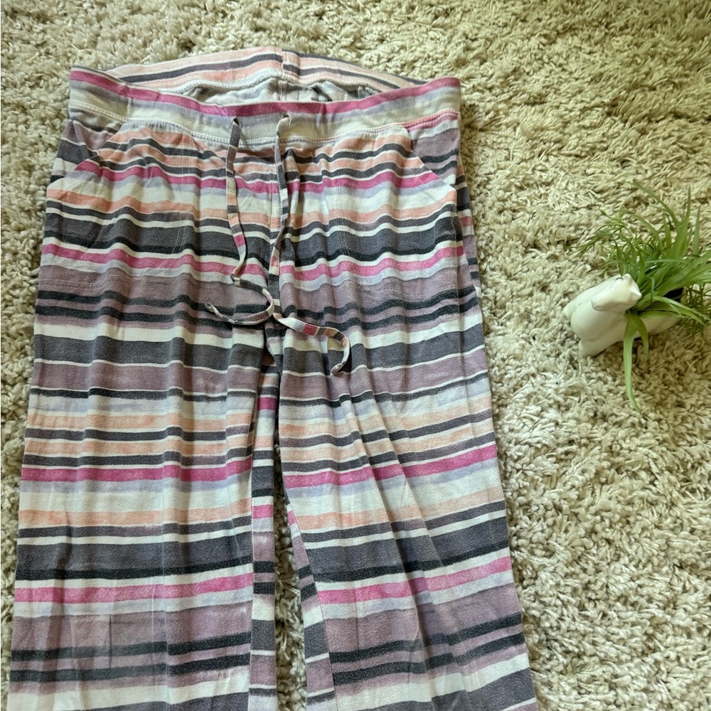 Sonoma pastel pink flowy soft comfortable women’s PJs pajama pants. - Picture 1 of 4